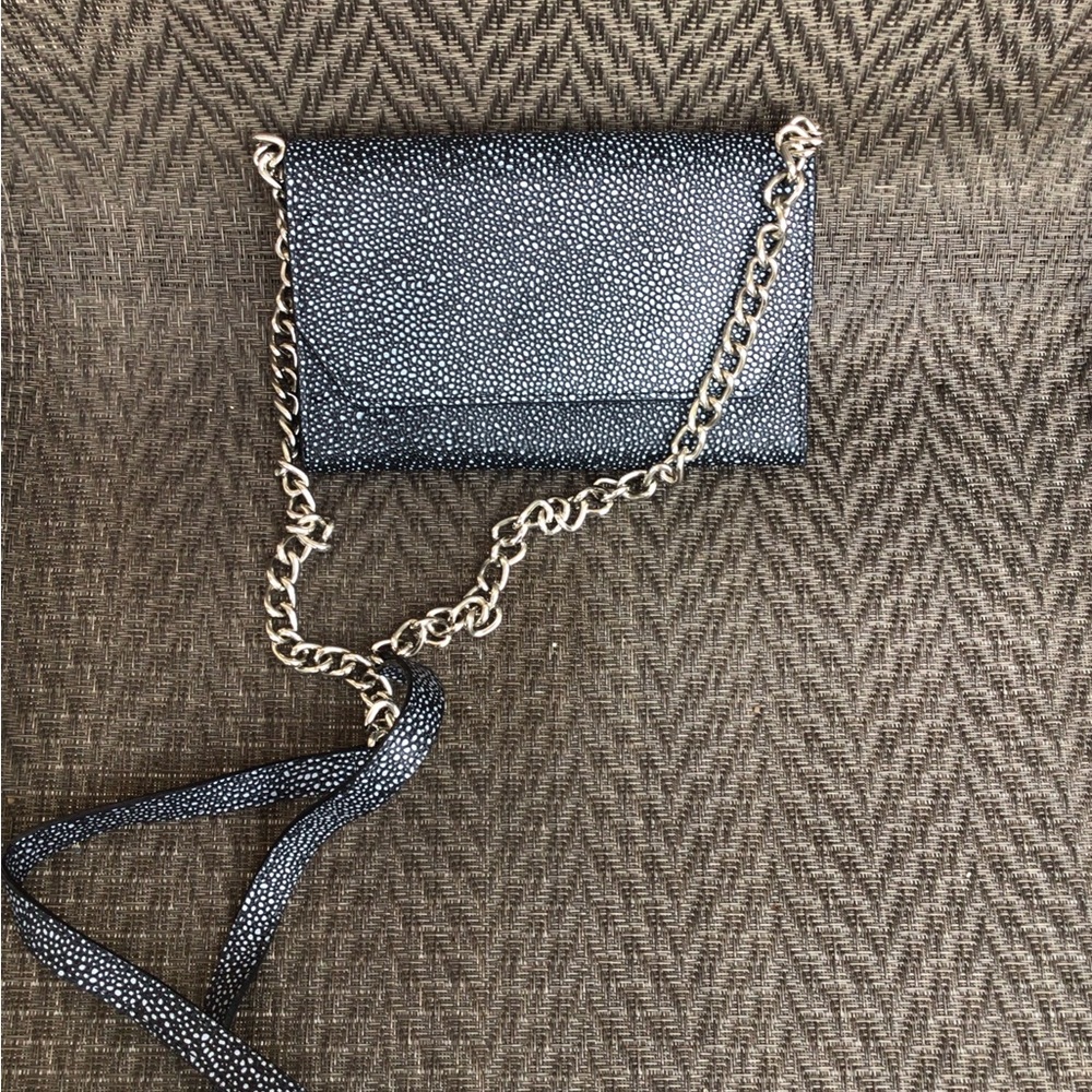 Halogen Starry Eyes Crossbody Chain Clutch Bag